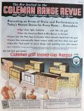 1934 Vintage Coleman Gas Range Ad ~ 940 Series