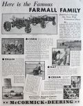 1934 McCormick-Deering Farmall Tractor Ad