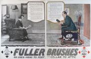1922 Fuller Brush Ad ~ Welcome the Fuller Man