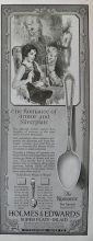 1926 Holmes & Edwards Silverplate Ad ~ Romance Pattern