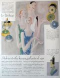 1928 Richard Hudnut Le Debut Perfume & Cosmetics Ad