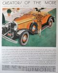 1929 Hupmobile Ad ~ Bernard Boutet de Monvel