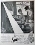 1926 Sunshine Hydrox Cookies Ad ~ Piano Practice