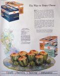 1928 Kraft Cheese Ad ~ Stuffed Peppers Recipe