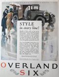 1926 Willys Overland Six Ad ~ Walter Seaton