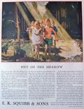 1929 Squibb Products Ad ~ Diptheria