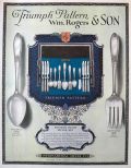 1926 Wm. Rogers SIlverware Ad ~ Triumph Pattern