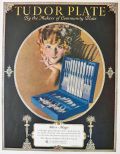 1924 Tudor Plate Silverware Ad ~ Ready-to-Serve Six Chest