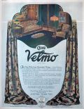 1926 CHase Velmo Mohair Velvet Upholstery Fabric Ad
