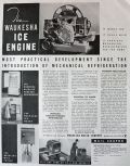 1934 Waukesha Ice Engine Ad ~ Makes Ice, Cools Milk