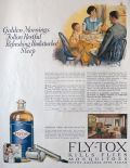 1926 Fly-Tox Insect Spray Ad ~ Restful Sleep