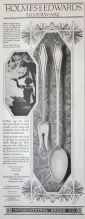 1921 Holmes & Edwards Silverware Ad ~ Newport Pattern