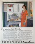 1921 Hoosier Kitchen Cabinet Ad ~ Why You Need It