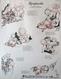 1926 Kewpieville Print by Rose O'Neill ~ Christmas Toys