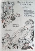 1917 Rose O'Neill The Kewpies ~ How the Kewpies Played Baby