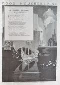 1917 Franklin Booth Print & Poem ~ A Father's Prayer