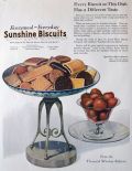 1921 Sunshine Biscuits Ad ~ Each Has a Different Taste