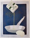 1921 Wesson Oil Ad ~ Pure Delicious Vegetable Fat