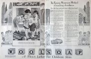 1921 Wool Soap Ad ~ Montessori Method ~ Casa Dei Bambini