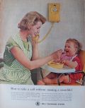 1962 Bell Rotary Telephone Ad ~ Kitchen Extension