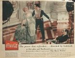 1935 Coca Cola Coke Ad ~ The Merry Widow