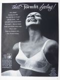 1961 Vintage Formfit Bra Ad ~ New Life Bra