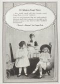 1918 Grape Nuts Cereal Photo Ad ~ If Children Kept Store