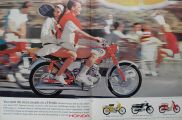 1965 Vintage Honda CB-160 Motorcycle Ad ~ A Ball to Ride