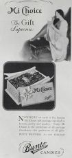 1928 Bunte Candy Ad ~ Mi Choice Gift Package