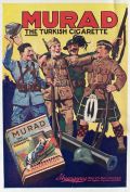 1919 Murad Turkish Cigarettes Ad ~ Happy Soldiers