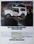 1965 International Harvester Scout Ad ~ Brought Right To Your Door