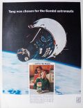 1966 Tang Instant Beverage Ad ~ Chosen for the Gemini Astronauts
