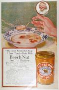 1918 Beechnut Peanut Butter Ad ~ Peanut Butter Soup Recipe