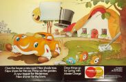 1970 Mastercard Master Charge Ad ~ Adorable Bob Zoell Cartoon