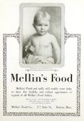 1923 Mellin's Baby Food Ad ~ Richard O'Neil, Westport CT