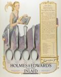 1927 Holmes & Edwards Silverplate Ad ~ Pageant, Romance, etc.