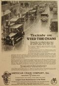 1919 Weed Tire Chains Ad
