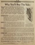 1913 Antique Yale Motorcycle Ad