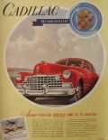 1942 Cadillac Ad ~ 40th Anniversary
