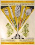 1928 Community Plate Silverware Ad ~ Patrician Moderne