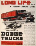1931 Vintage Dodge Trucks Ad ~ Long Life
