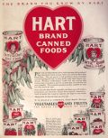 1928 Hart Brand Canned Foods Ad ~ Little Dot Tiny Peas
