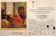 1928 Estate Stove Co. Heatrola Heater Ad