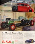 1940 Cadillac LaSalle Ad ~ The Chassis Comes First!