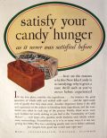 1931 Milky Way Candy Bar Ad ~ Satisfy Your Hunger
