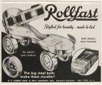 1939 Vintage Rollfast Roller Skates Ad