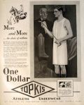 1928 Vintage Men's Topkis Underwear Ad