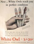 1928 White Owl Cigars Ad ~ Perfect Condition