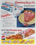 1956 Campfire Marshmallows & Cracker Jacks Ad