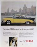 1956 Dodge Coronet Lancer Ad ~ Low Price